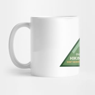 The out of breath hiking society Mug